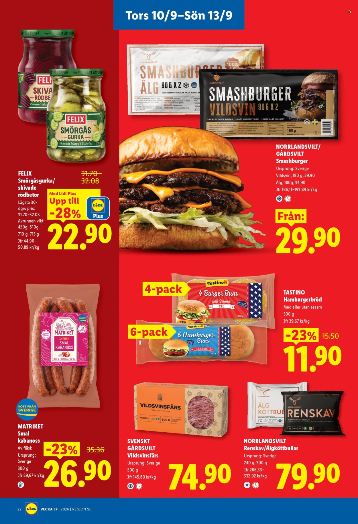 Lidl reklamblad - 7/9 2026 - 13/9 2026. Sida 27