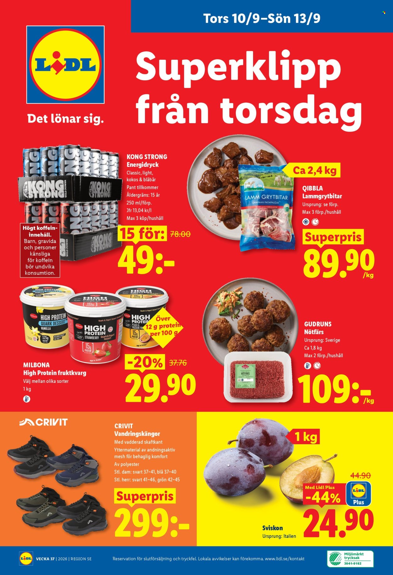 Lidl reklamblad - 7/9 2026 - 13/9 2026. Sida 29