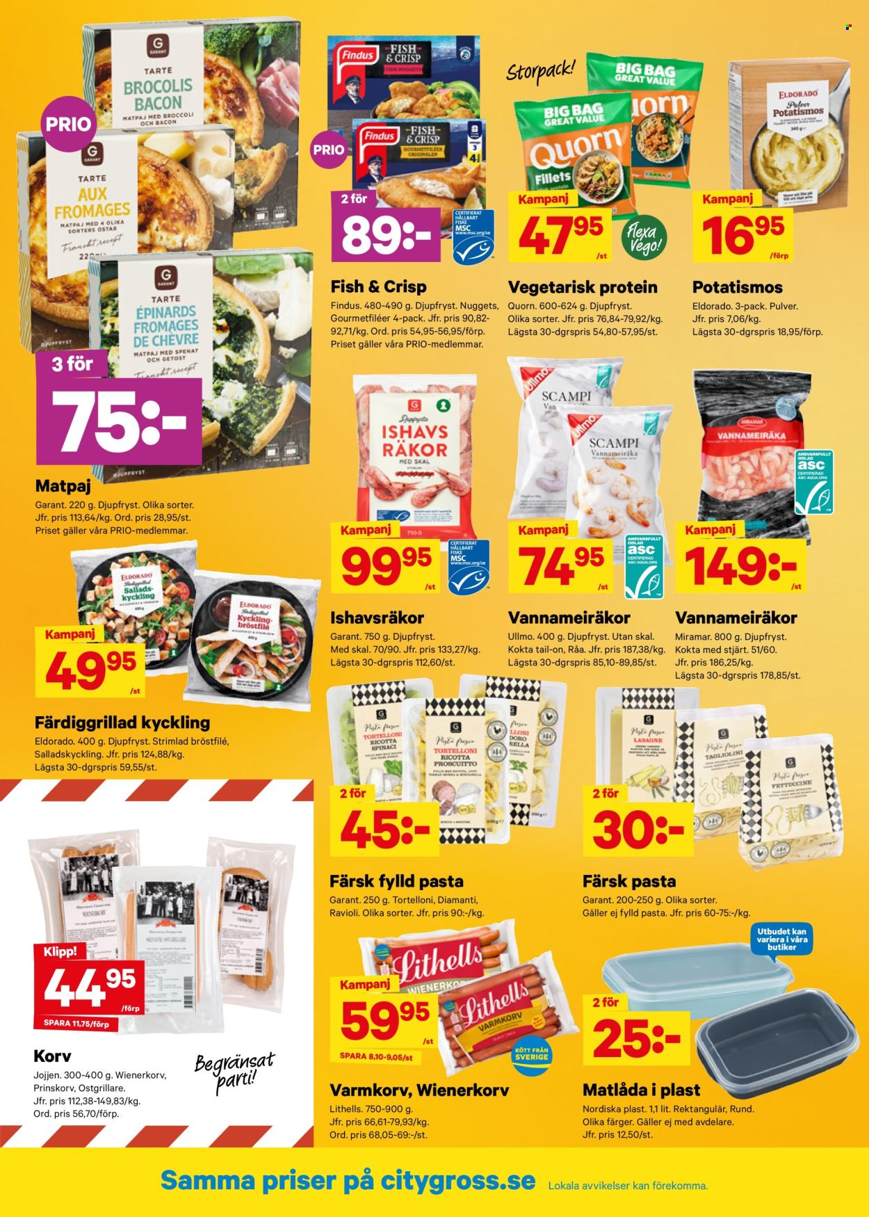 City Gross reklamblad - 31/8 2026 - 6/9 2026. Sida 8