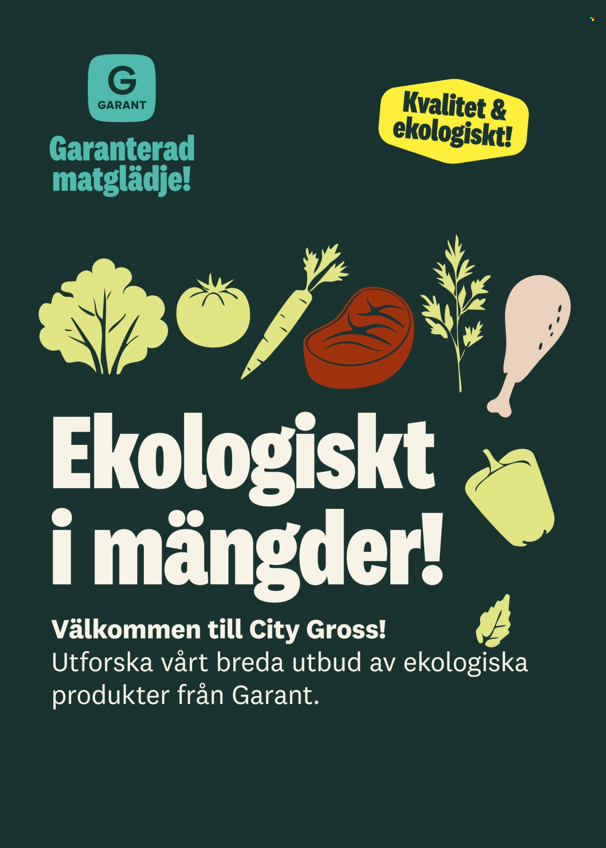 City Gross reklamblad - 31/8 2026 - 6/9 2026. Sida 6