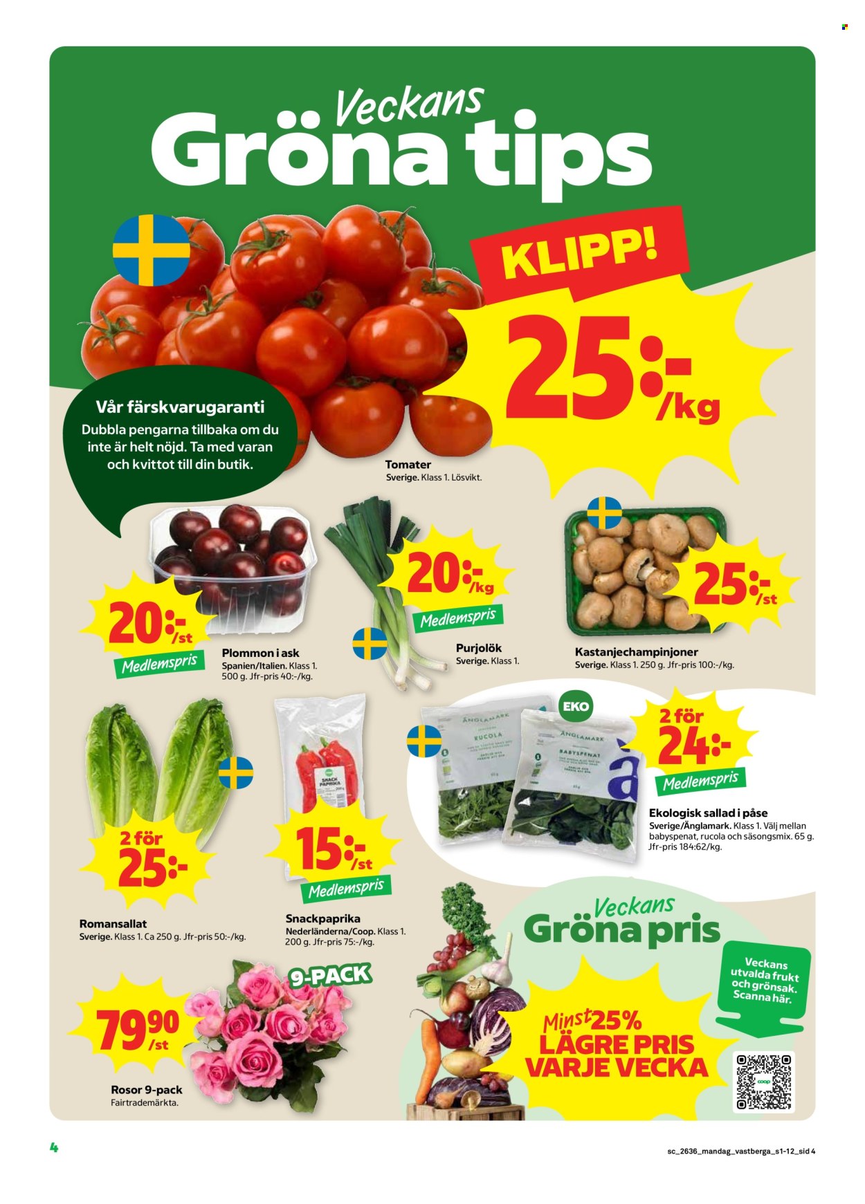 Stora Coop reklamblad - 31/8 2026 - 6/9 2026. Sida 4