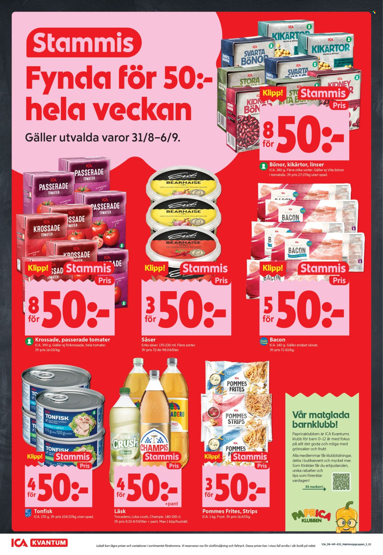 ICA reklamblad - 31/8 2026 - 6/9 2026. Sida 2