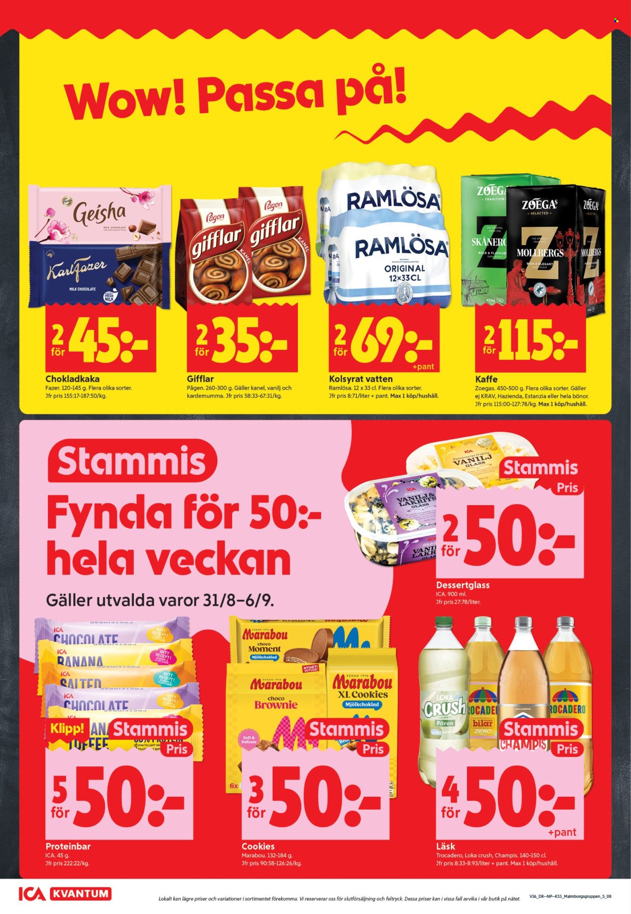 ICA reklamblad - 31/8 2026 - 6/9 2026. Sida 8