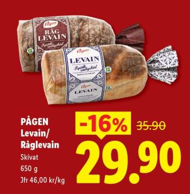 PÅGEN Levain/Råglevain