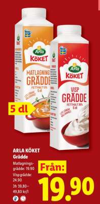 ARLA KÖKET Grädde