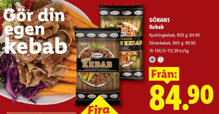 GÖRANS Kebab Kycklingkebab