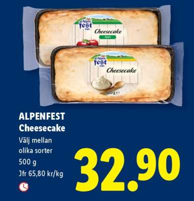 ALPENFEST Cheesecake