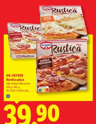 Dr. Oetker Rustica Pizza