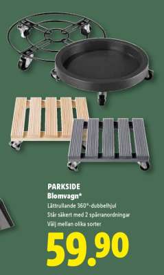 PARKSIDE Blomvagn