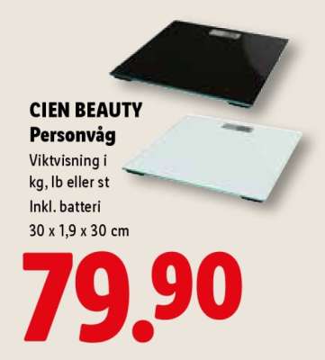 Cien BEAUTY Personvåg