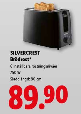 Silvercrest Brödrost