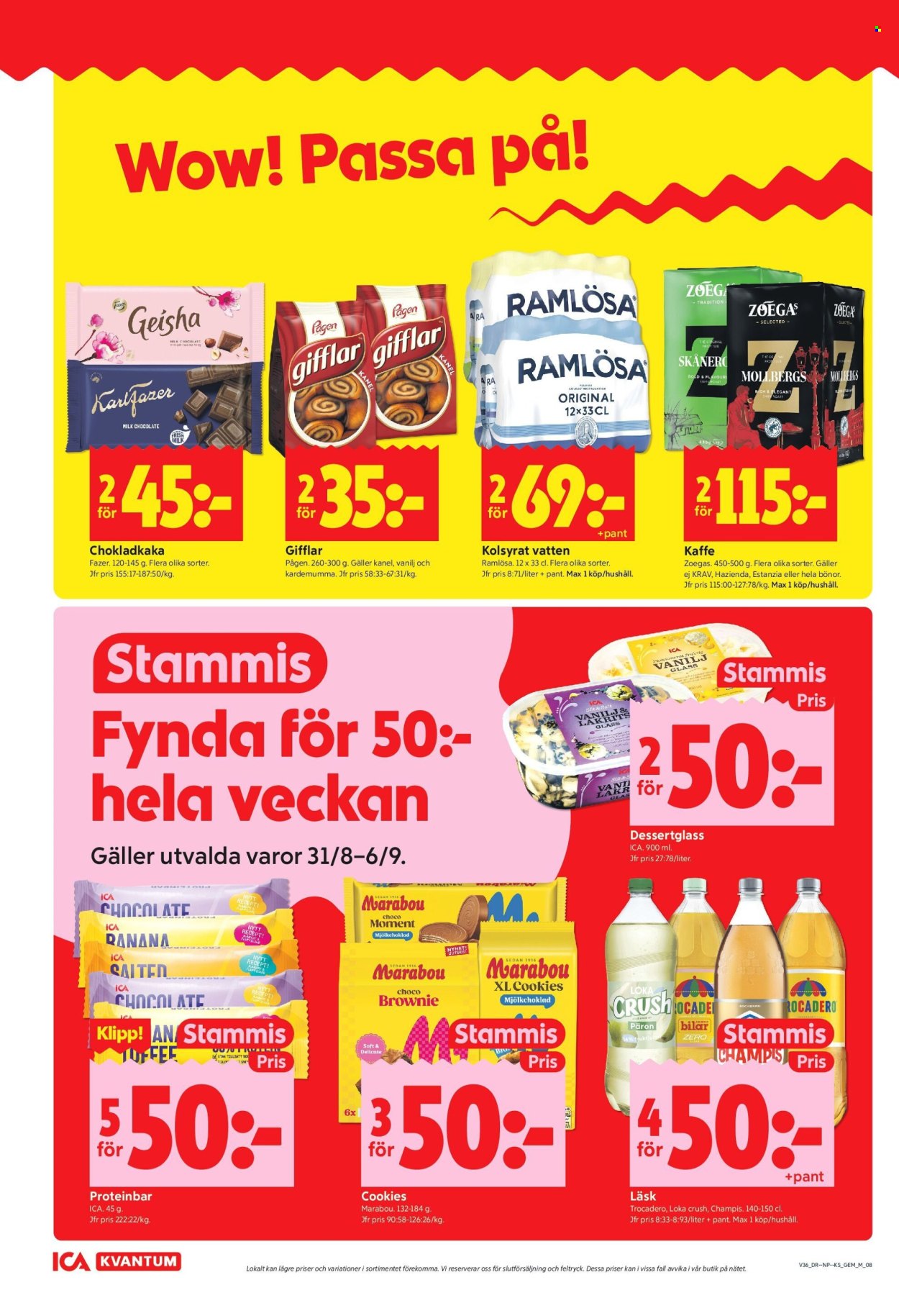 ICA reklamblad - 31/8 2026 - 6/9 2026. Sida 8