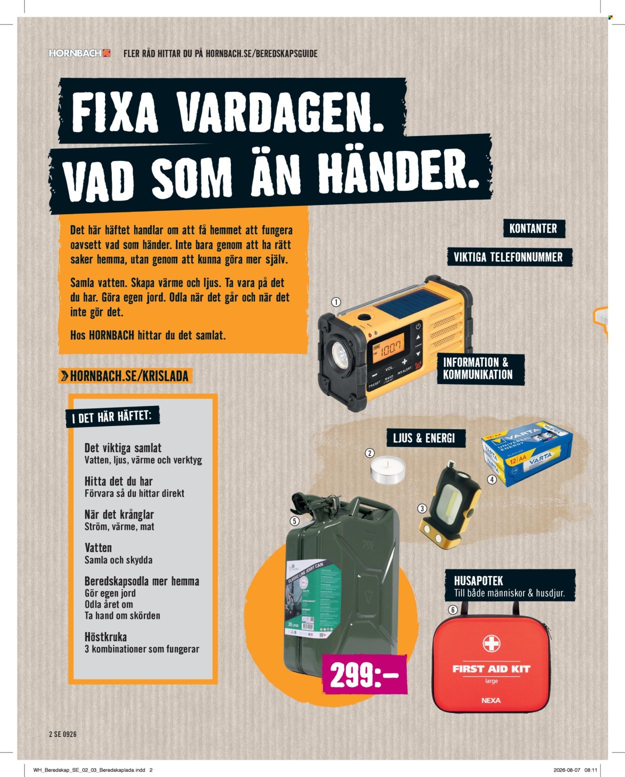 Hornbach reklamblad - 1/9 2026 - 30/9 2026. Sida 2