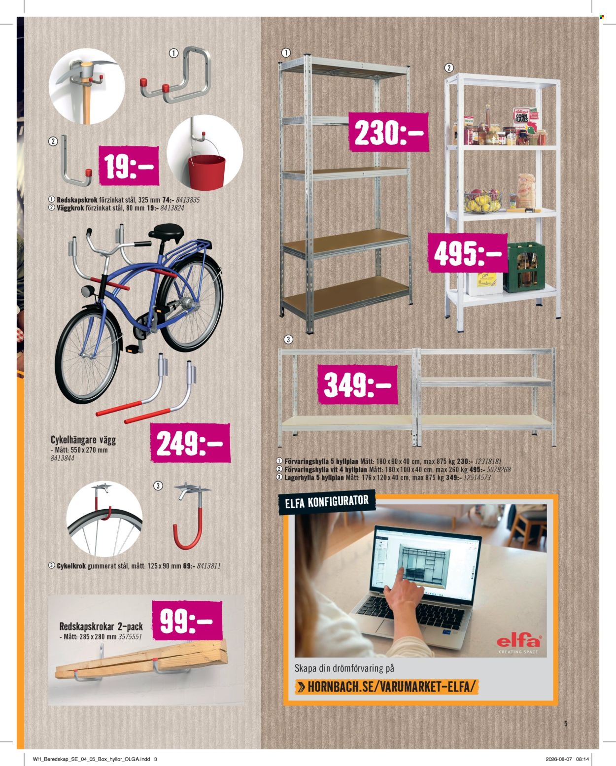 Hornbach reklamblad - 1/9 2026 - 30/9 2026. Sida 5
