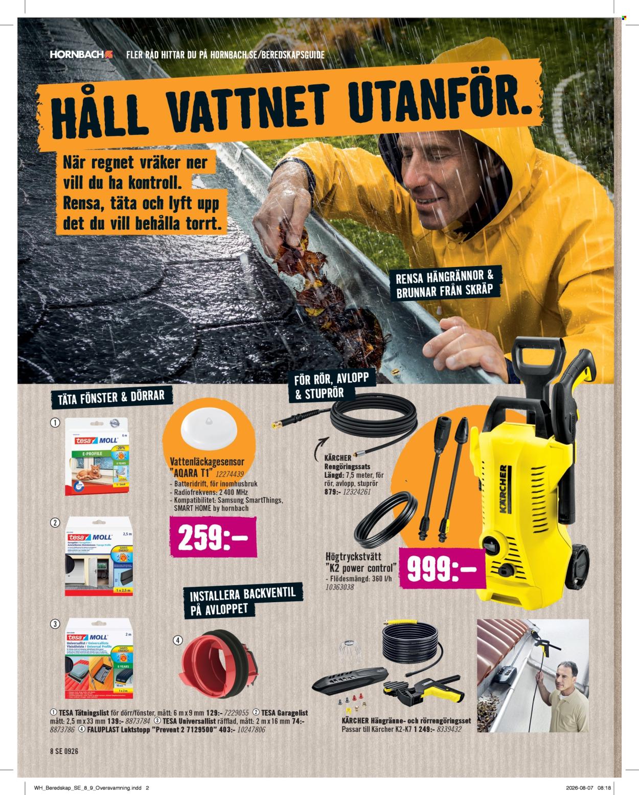 Hornbach reklamblad - 1/9 2026 - 30/9 2026. Sida 8
