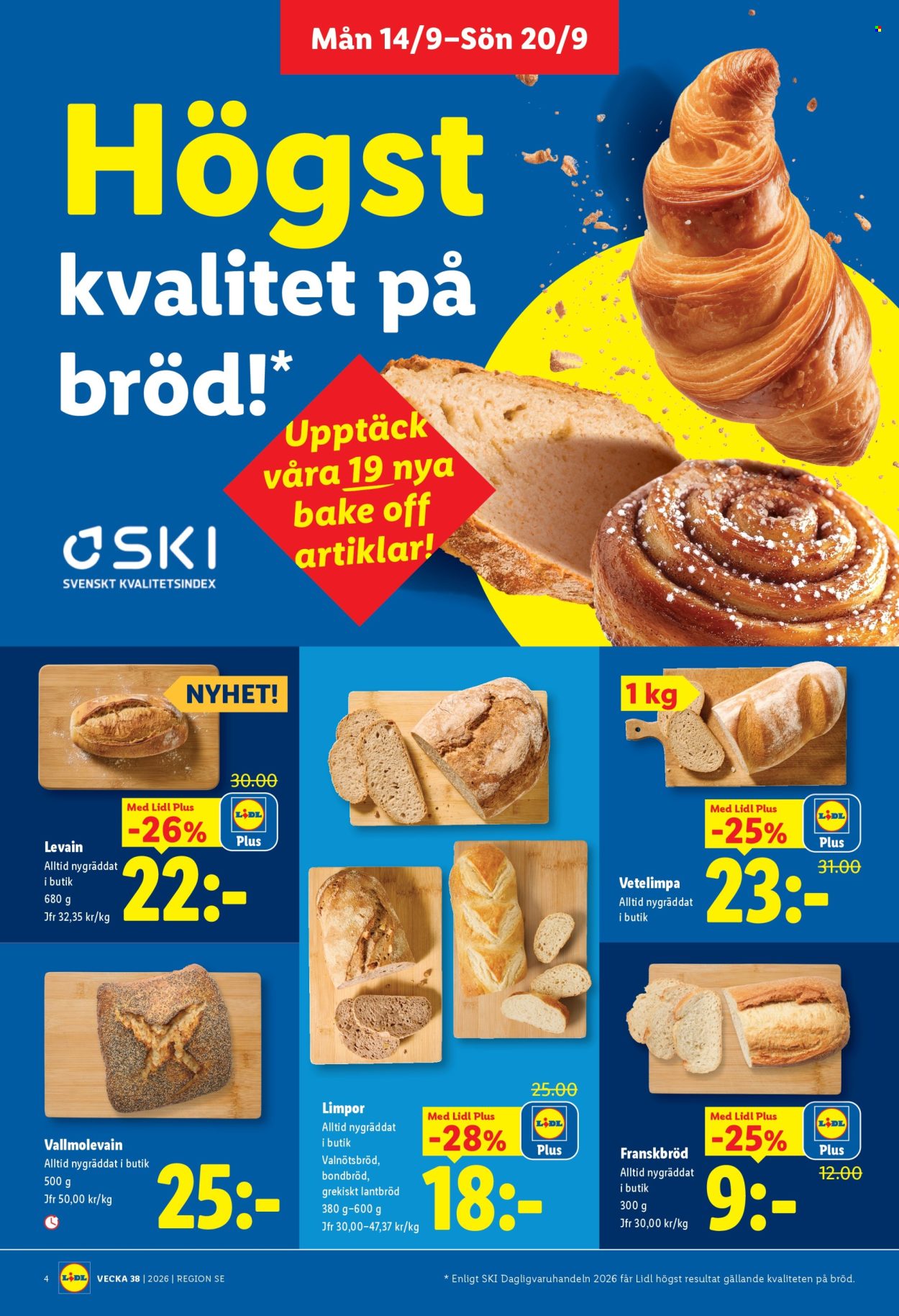 Lidl reklamblad - 14/9 2026 - 20/9 2026. Sida 4