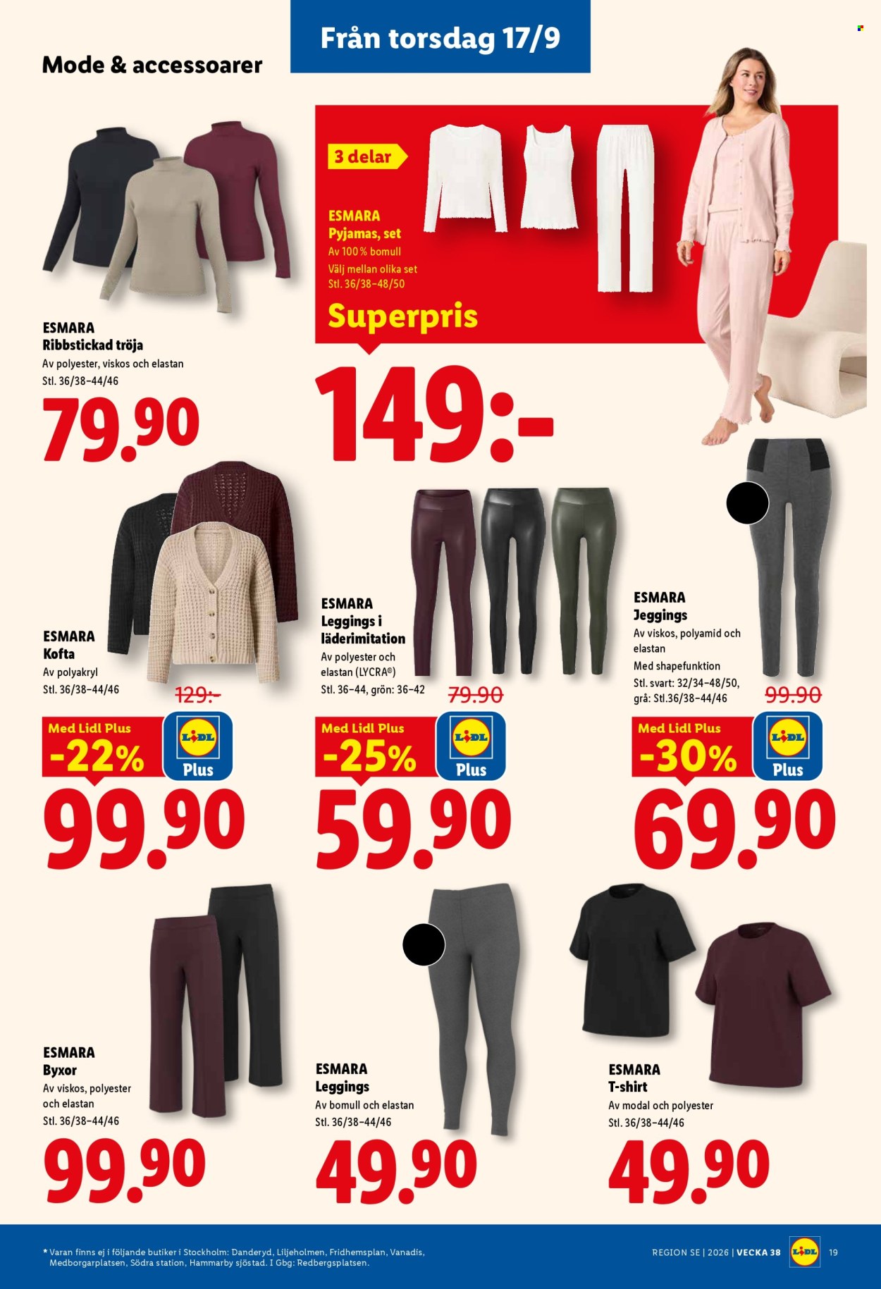 Lidl reklamblad - 14/9 2026 - 20/9 2026. Sida 22