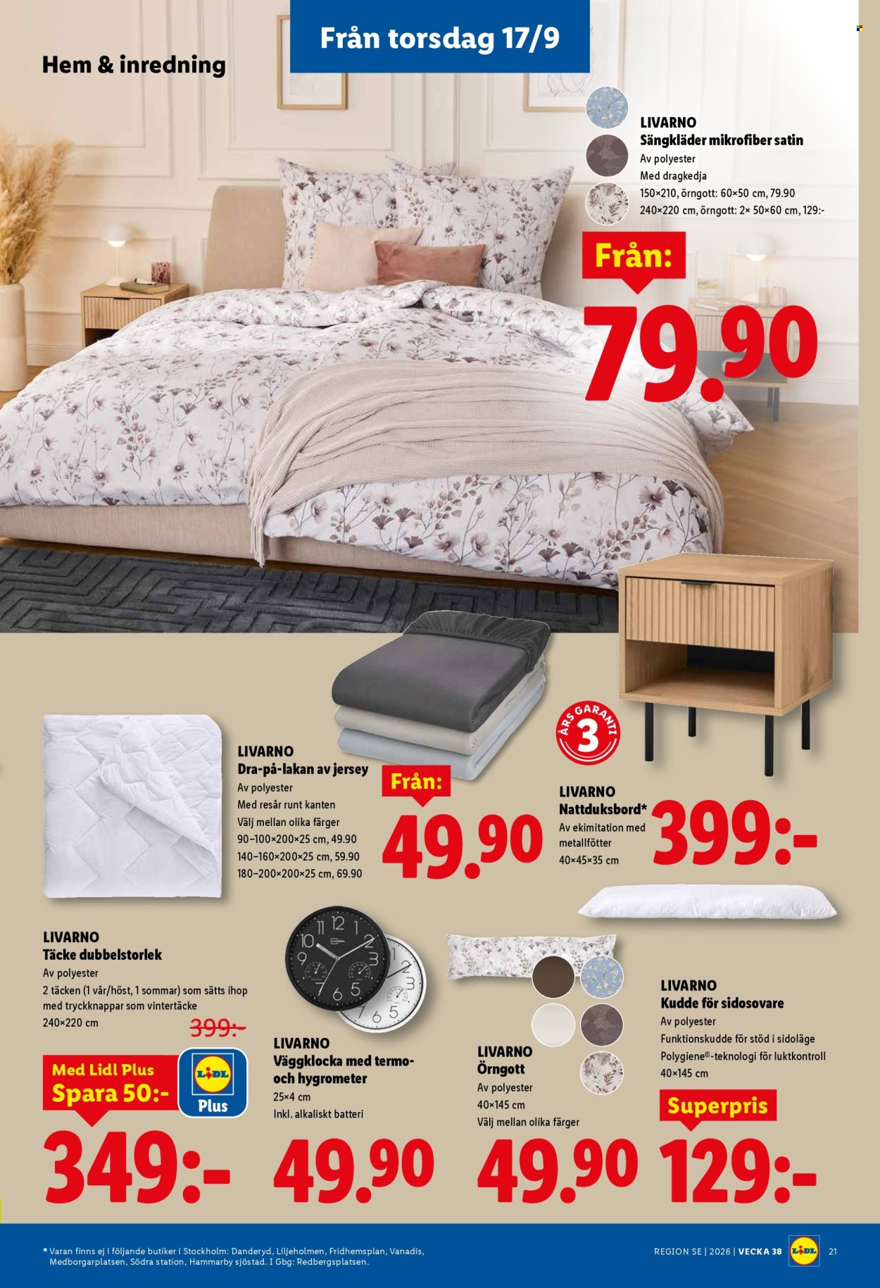 Lidl reklamblad - 14/9 2026 - 20/9 2026. Sida 25