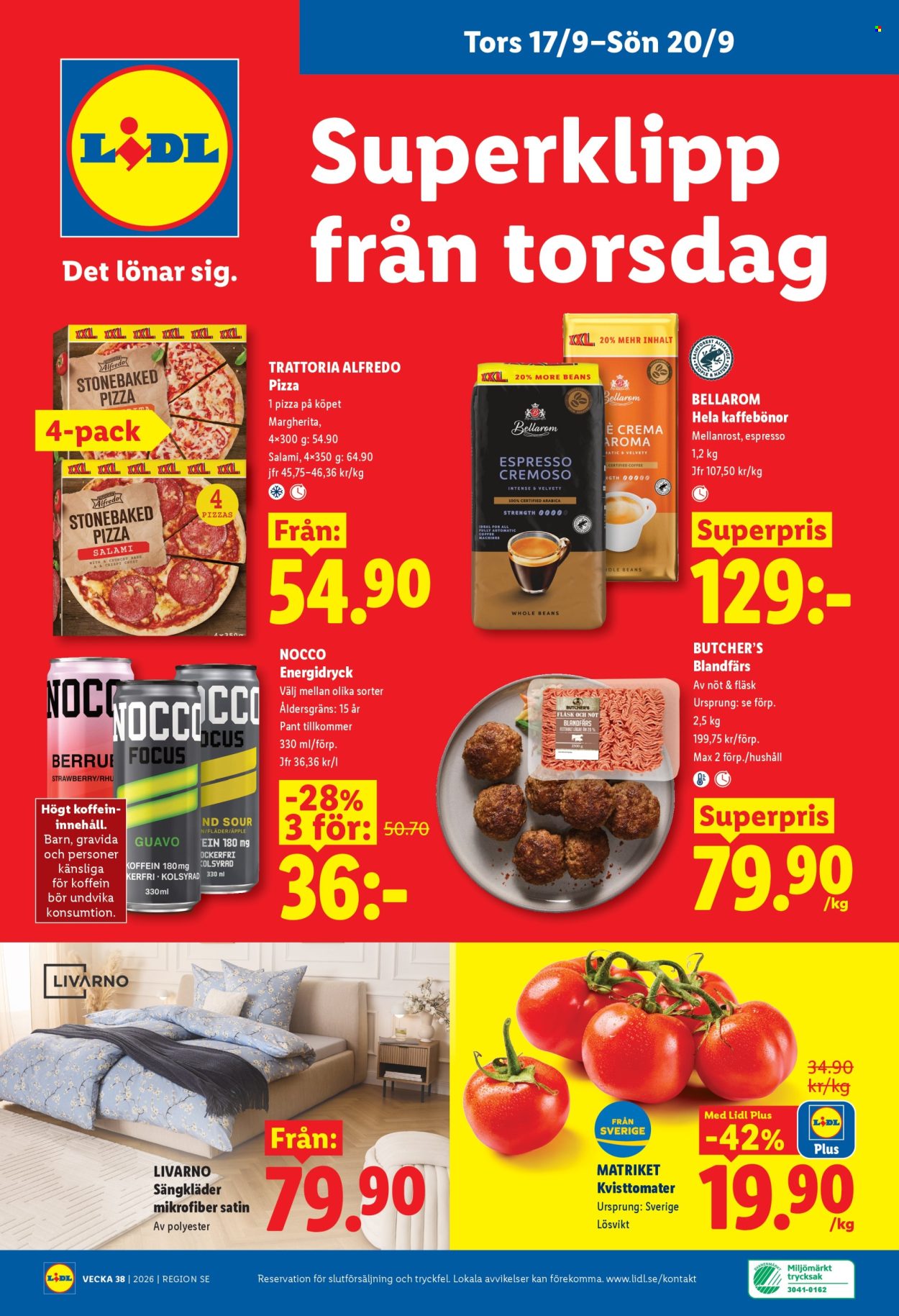 Lidl reklamblad - 14/9 2026 - 20/9 2026. Sida 28