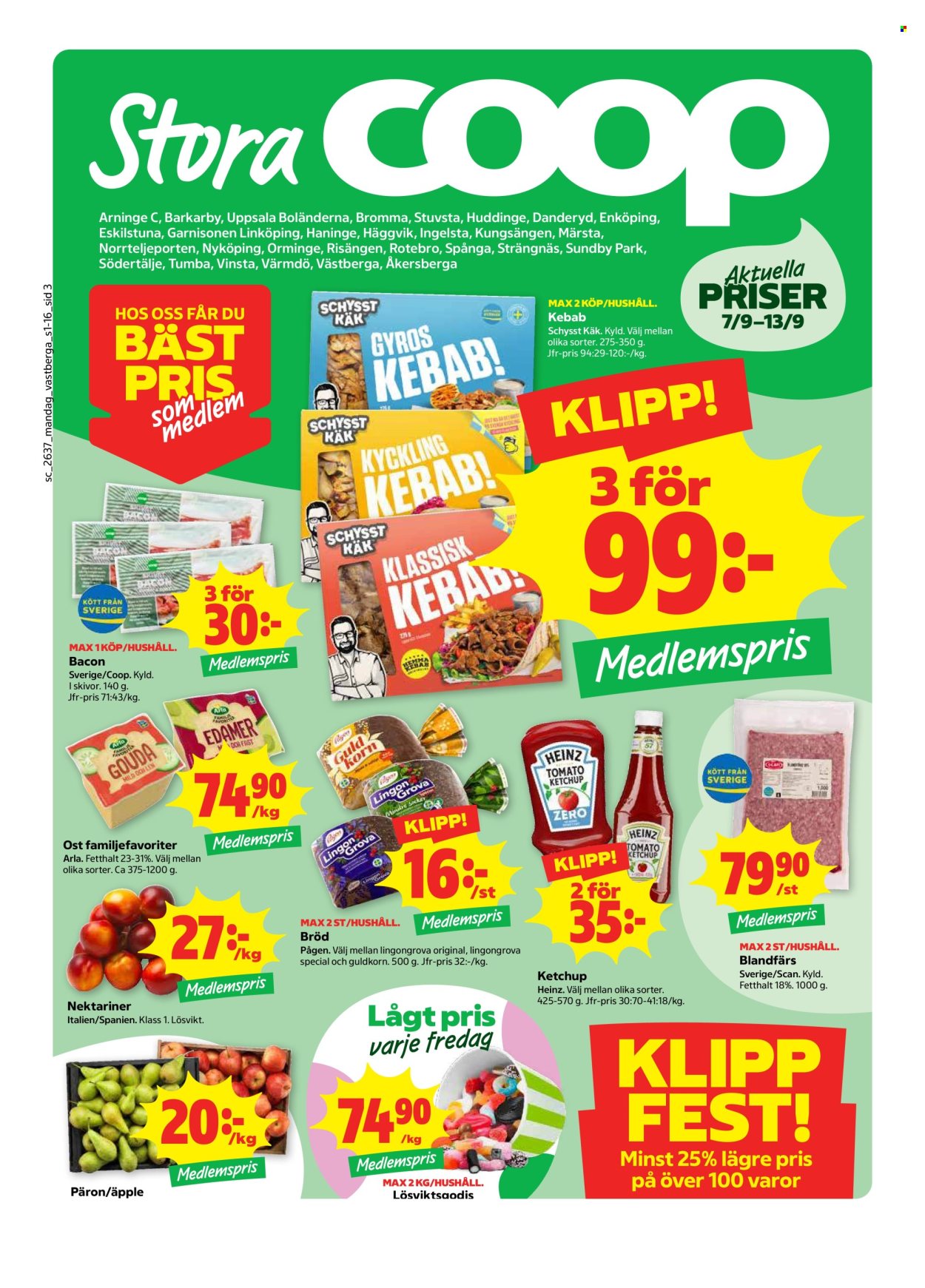 Stora Coop reklamblad - 7/9 2026 - 13/9 2026. Sida 3