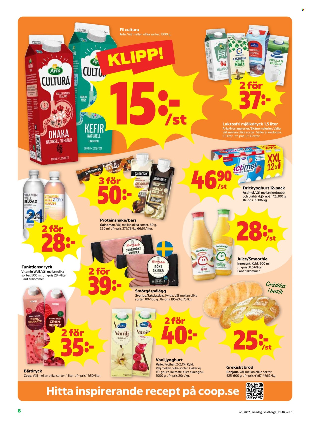 Stora Coop reklamblad - 7/9 2026 - 13/9 2026. Sida 8