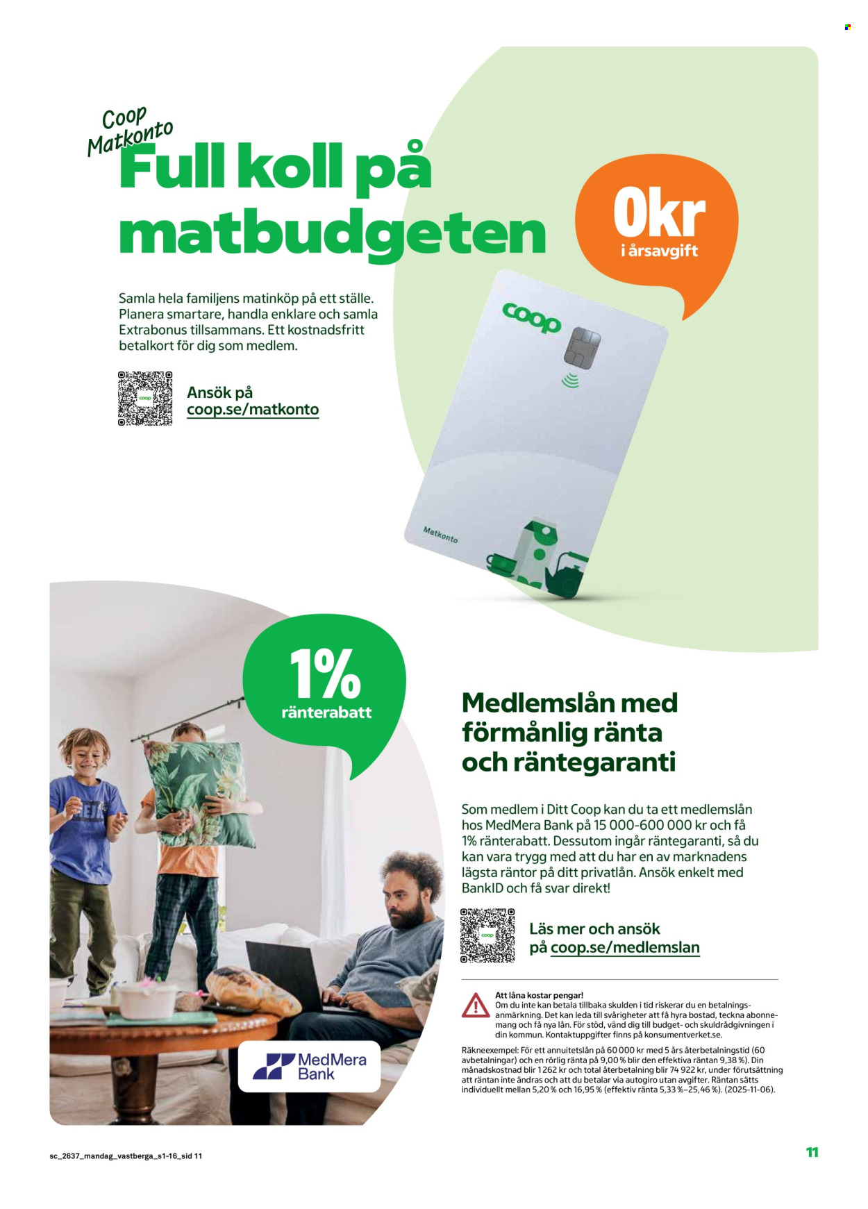 Stora Coop reklamblad - 7/9 2026 - 13/9 2026. Sida 11