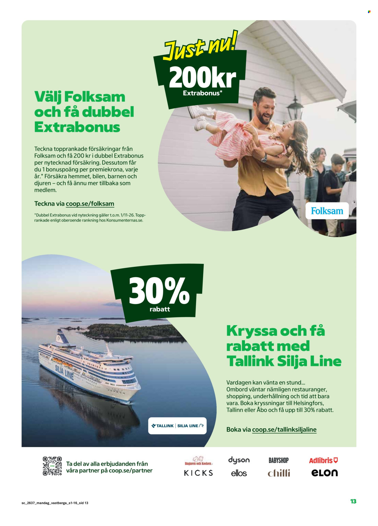 Stora Coop reklamblad - 7/9 2026 - 13/9 2026. Sida 13
