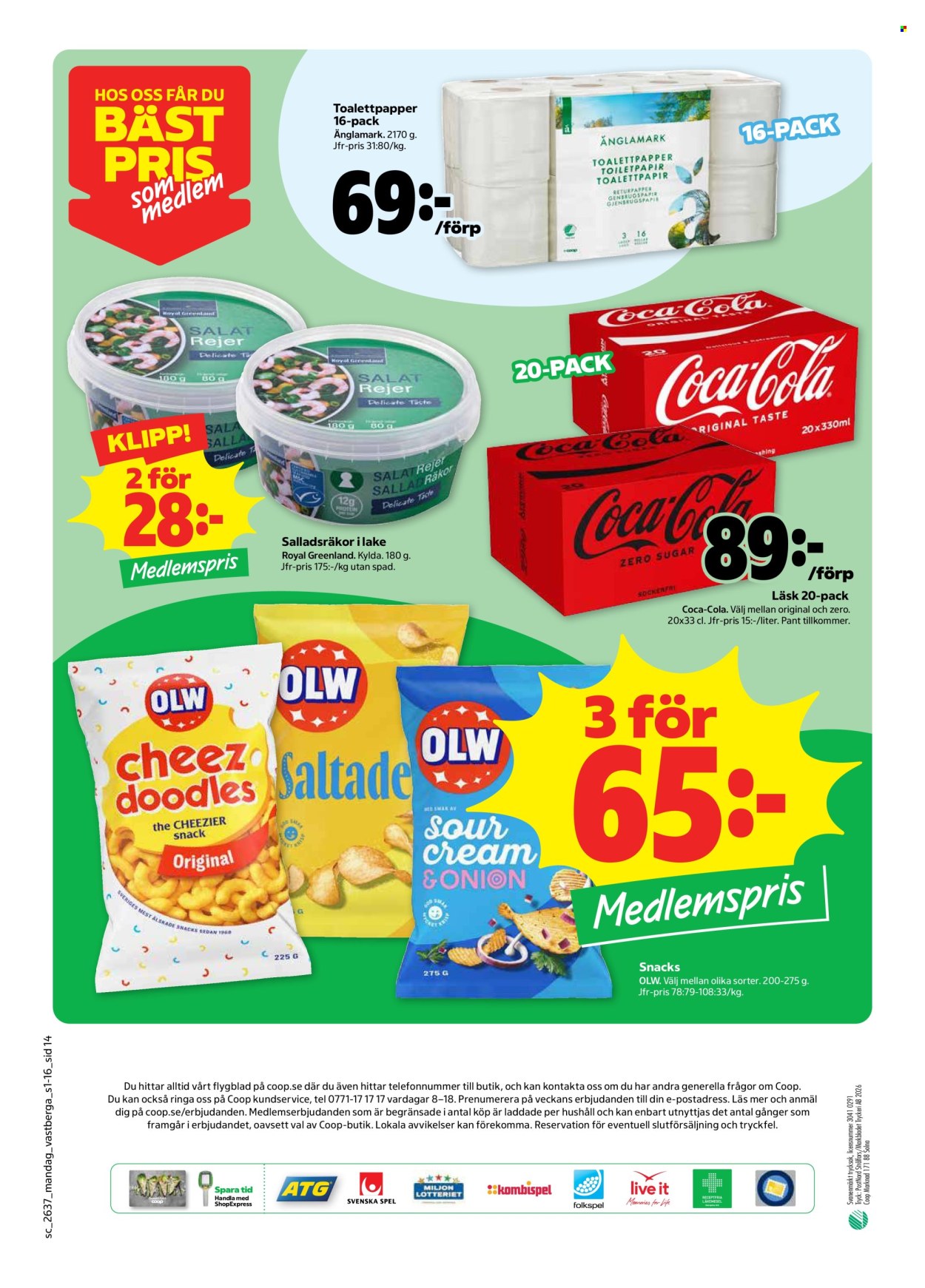 Stora Coop reklamblad - 7/9 2026 - 13/9 2026. Sida 14
