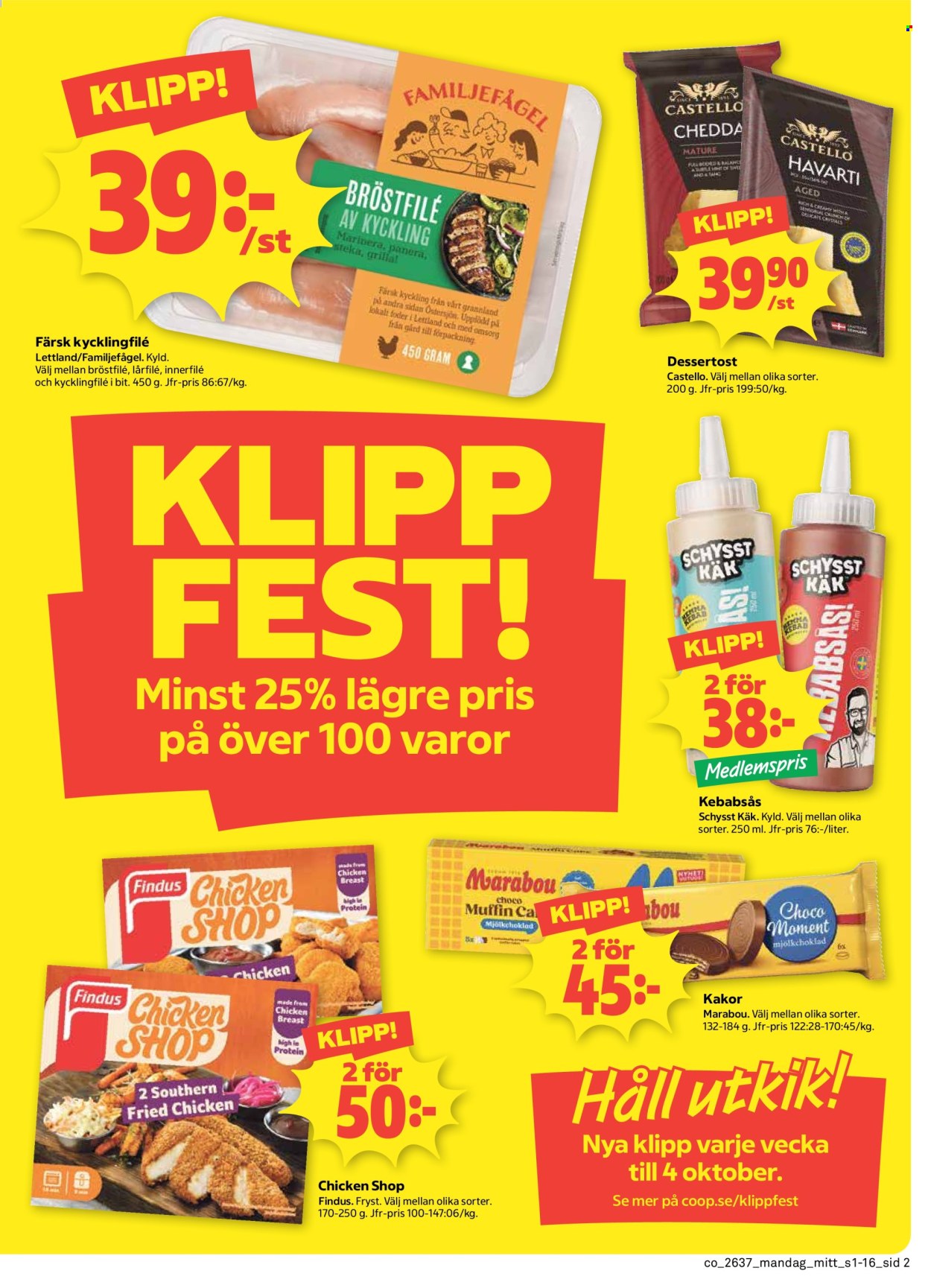 Coop reklamblad - 7/9 2026 - 13/9 2026. Sida 2