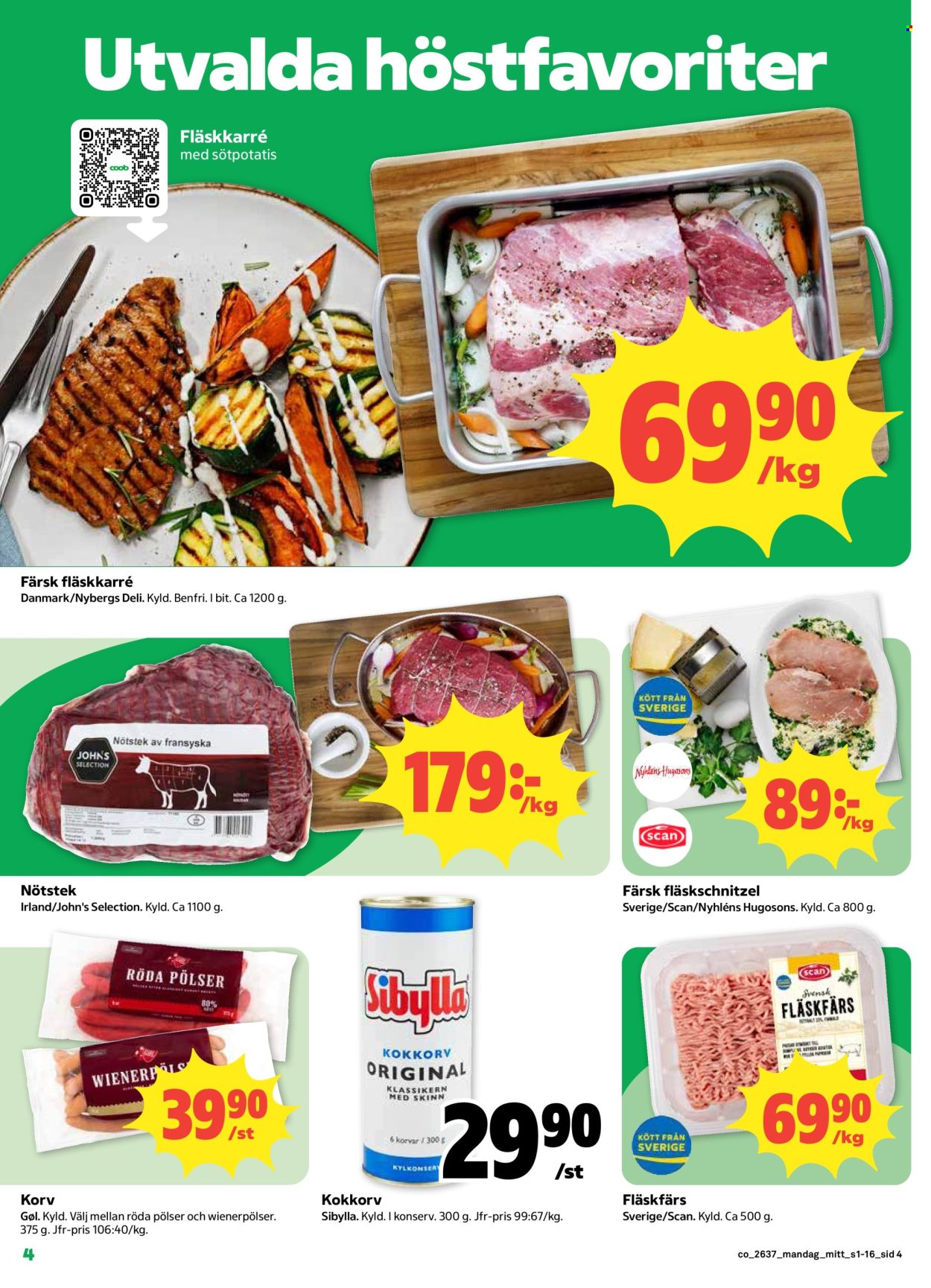 Coop reklamblad - 7/9 2026 - 13/9 2026. Sida 4
