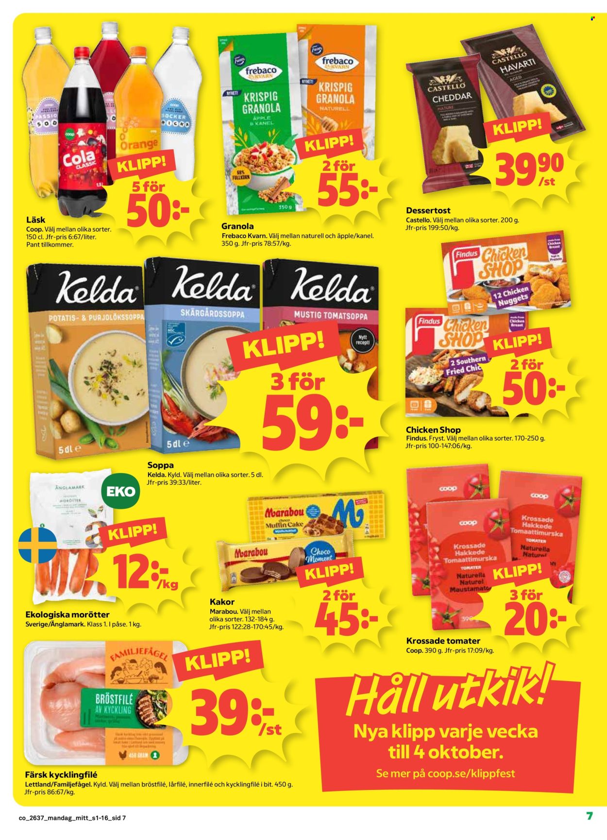 Coop reklamblad - 7/9 2026 - 13/9 2026. Sida 7