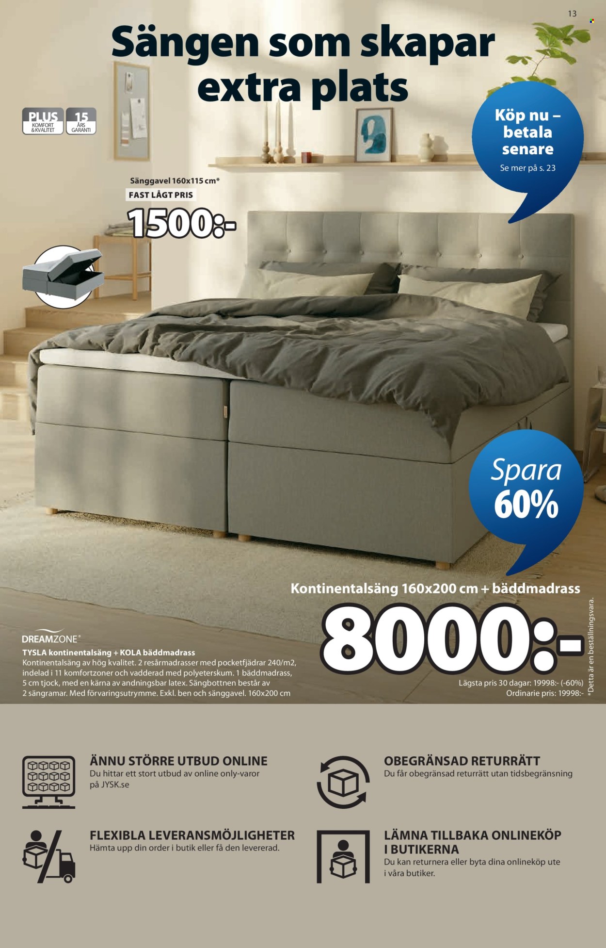 JYSK reklamblad - 7/9 2026 - 19/10 2026. Sida 14
