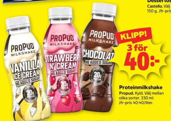 Proteinmilkshake
