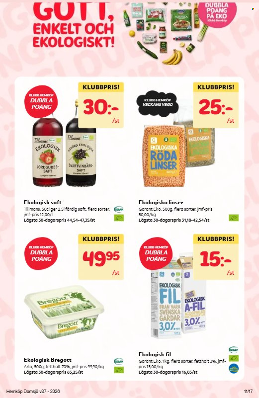 Hemköp reklamblad - 7/9 2026 - 13/9 2026. Sida 11