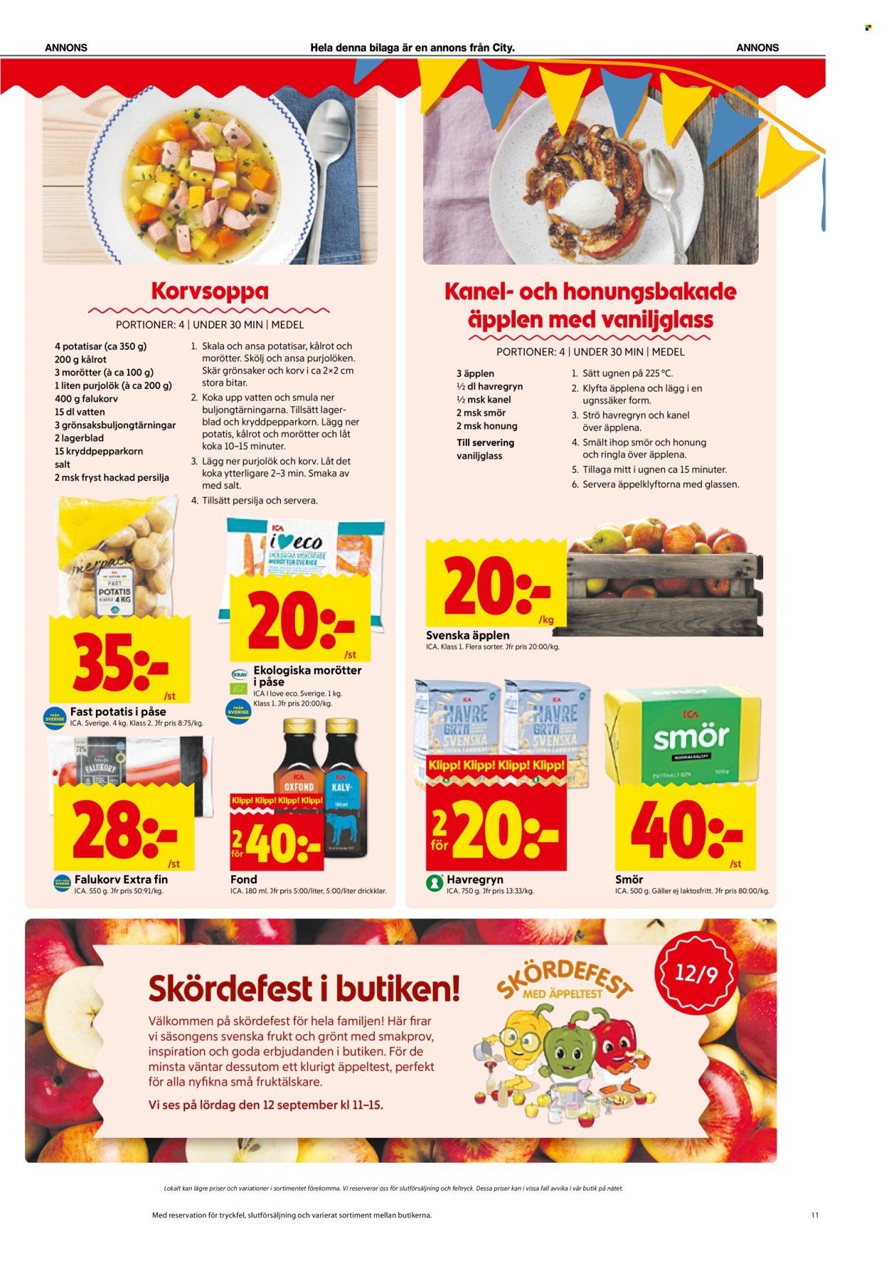 ICA reklamblad - 7/9 2026 - 13/9 2026. Sida 11