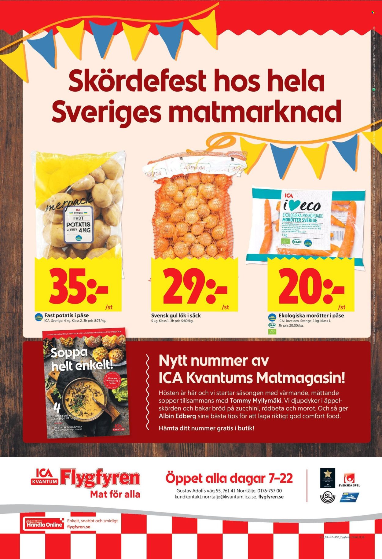 ICA reklamblad - 7/9 2026 - 13/9 2026. Sida 8