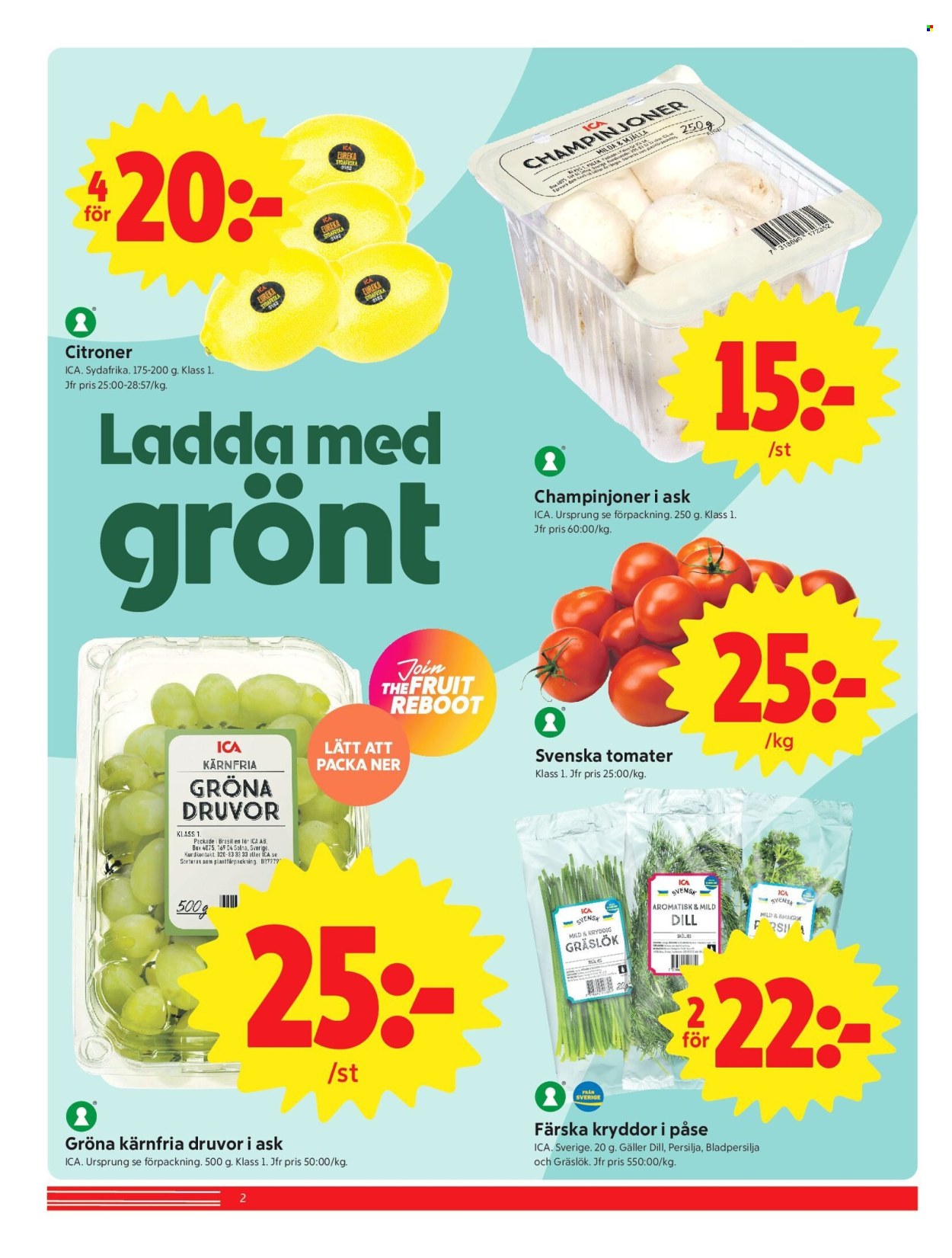 ICA reklamblad - 7/9 2026 - 13/9 2026. Sida 2
