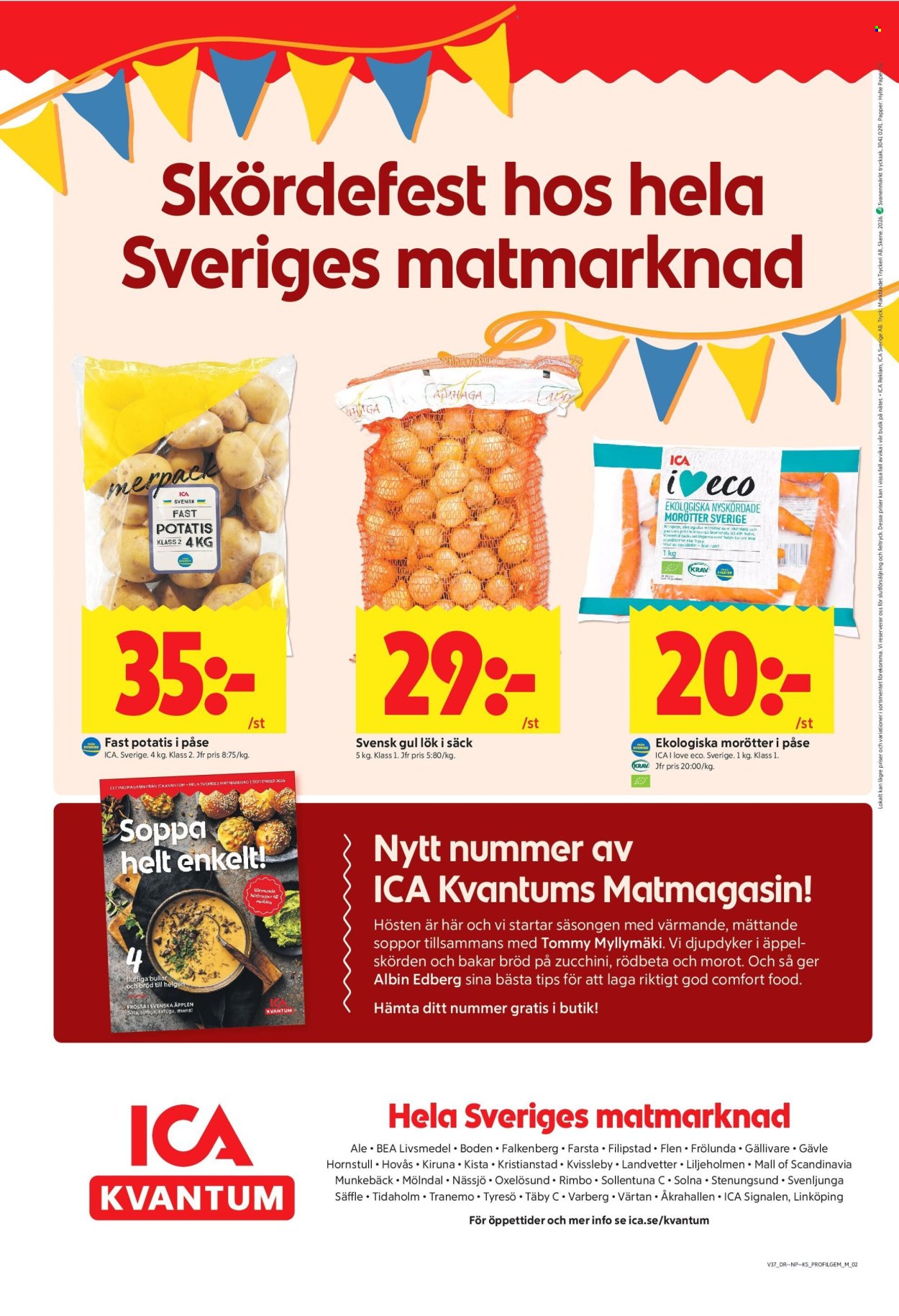 ICA reklamblad - 7/9 2026 - 13/9 2026. Sida 8