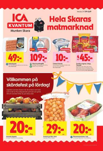 ICA reklamblad - 7/9 2026 - 13/9 2026.