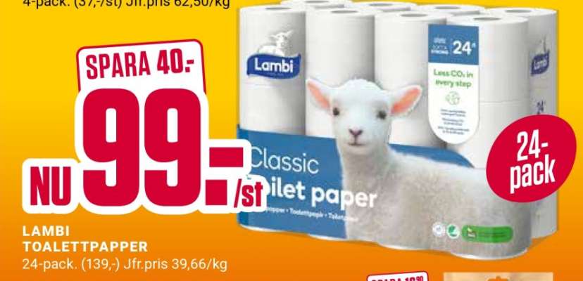 Lambi toalettpapper
