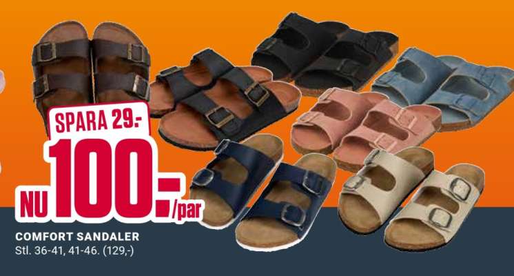 COMFORT SANDALER