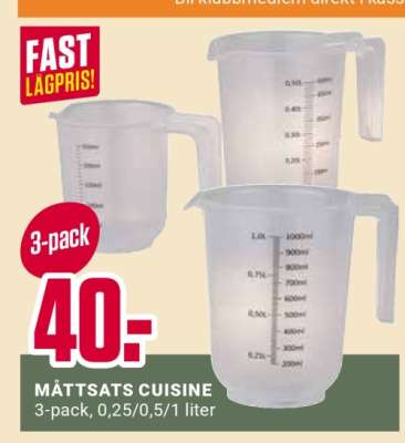 MÅTTSATS CUISINE