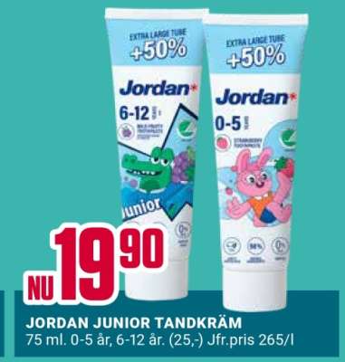 JORDAN JUNIOR TANDKRÄM