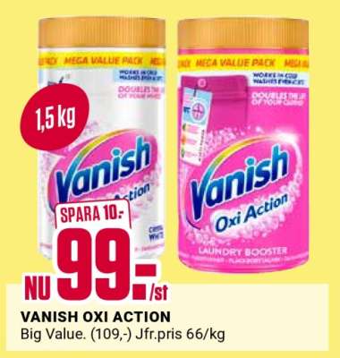 Vanish Oxi Action