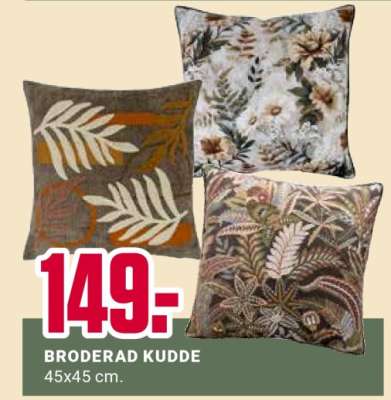 BRODERAD KUDDE