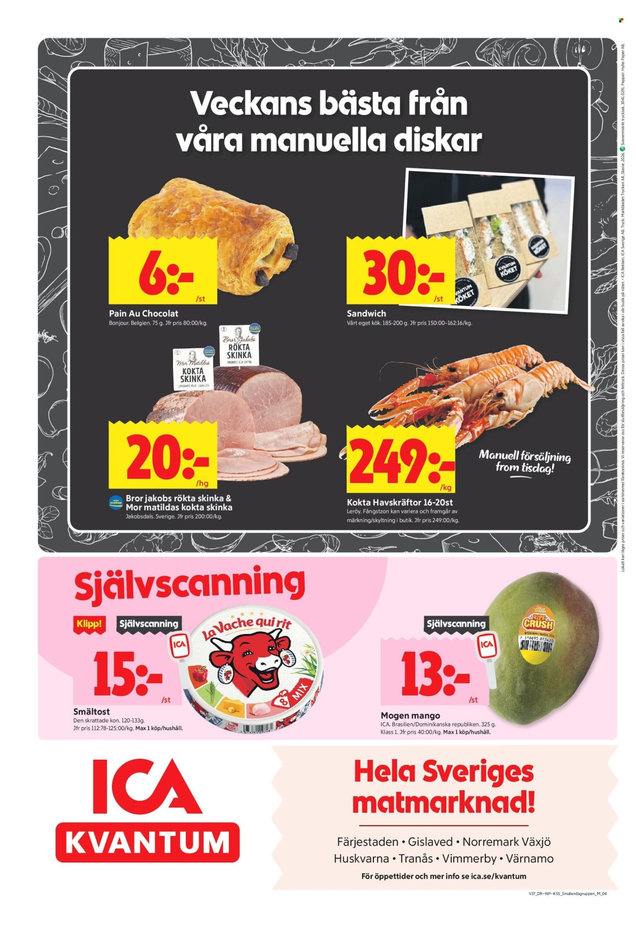 ICA reklamblad - 7/9 2026 - 13/9 2026. Sida 12