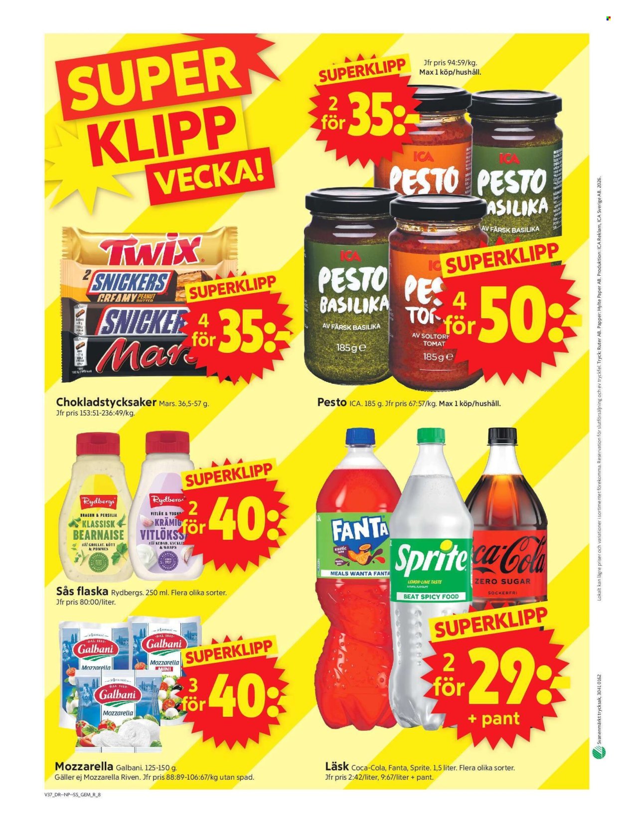 ICA reklamblad - 7/9 2026 - 13/9 2026. Sida 10