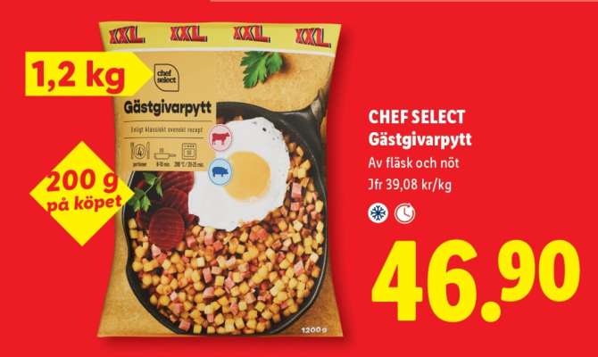 CHEF SELECT Gästgivarpytt
