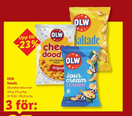 OLW snacks