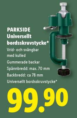 PARKSIDE Universellt bordsskruvstycke